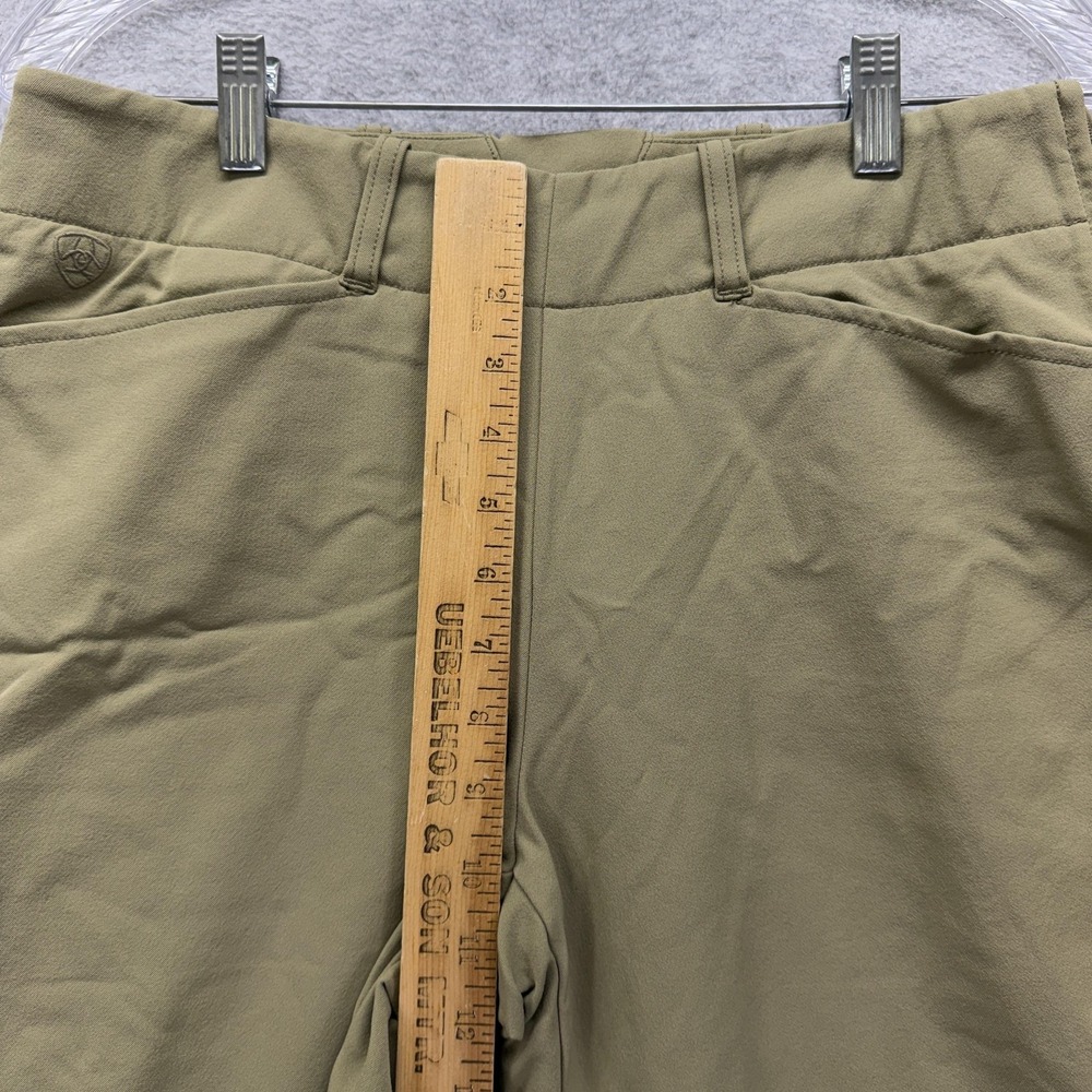 Ariat Pro Series Breeches Womens 30x27 Beige Riding Khakis Stretch Equestrian - Picture 4 of 9
